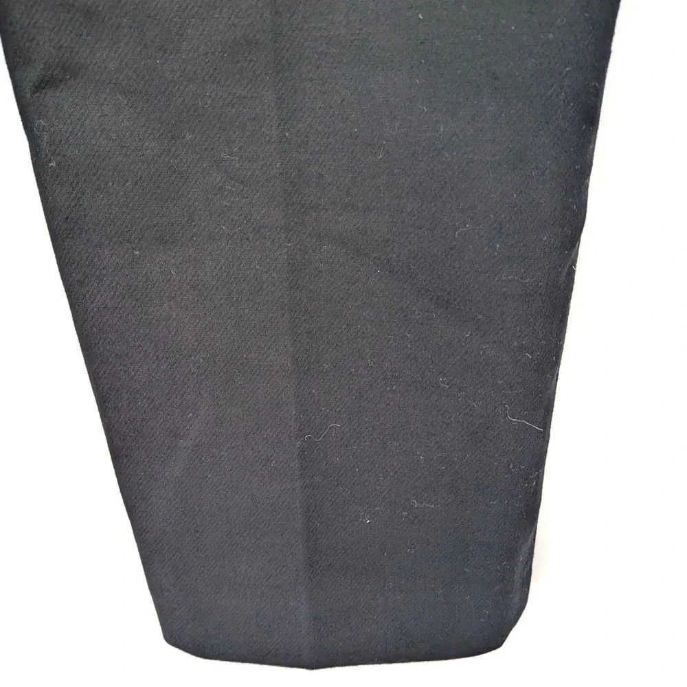 Ann Taylor Petite Curvy Fit Dress‎ Pants Ankle Cropped Black Career Stretch 10P